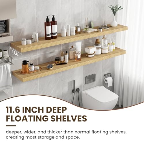 72 inch Floating Shelves for Wall