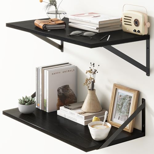 Deep Floating Shelves