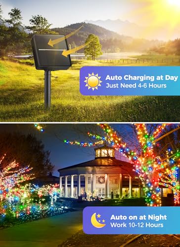 Solar String Lights Outdoor (40 Foot)