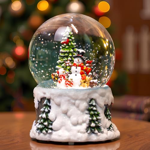 Snowmen Christmas Snow Globe