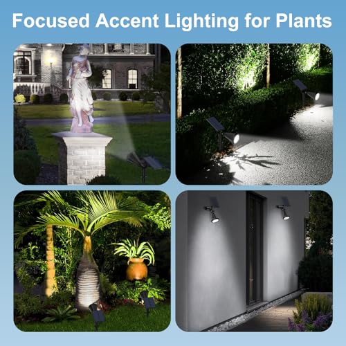 Solar Spot Lights Outdoor (8 Count)