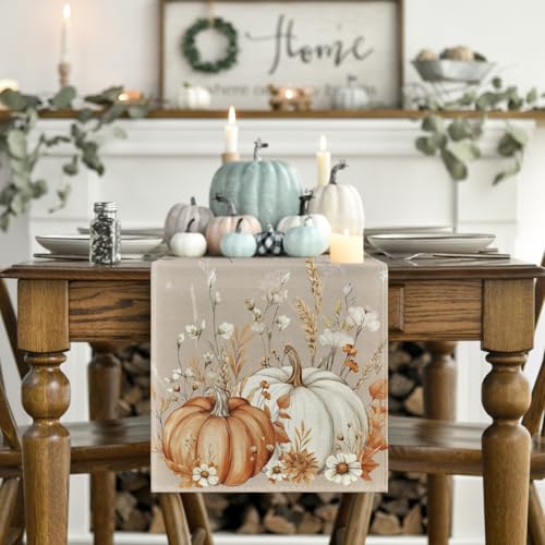 210 GSM Fall Table Runner Home Party Decor 13x72 Inch