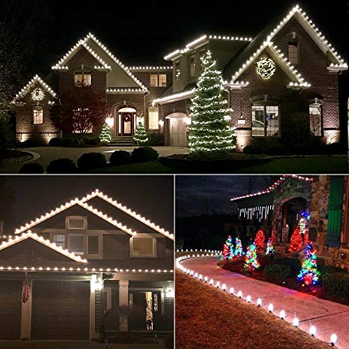 Upgrade Faceted C5 LED String Lights (100 Count)