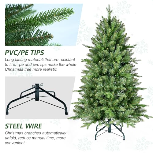 4FT Unlit Artificial Christmas Tree