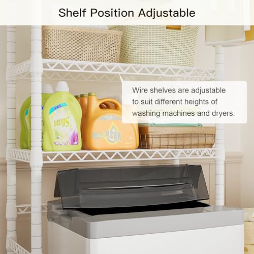 U11 Mini Over Washer and Dryer Shelves
