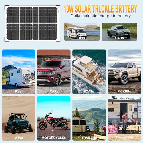 30W12V Solar Battery Charger Battery Maintainer + MPPT Controller