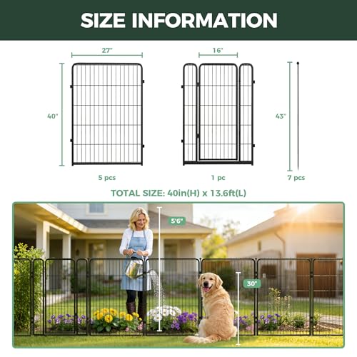 No Dig Garden Fence (10.13 Sq Ft)