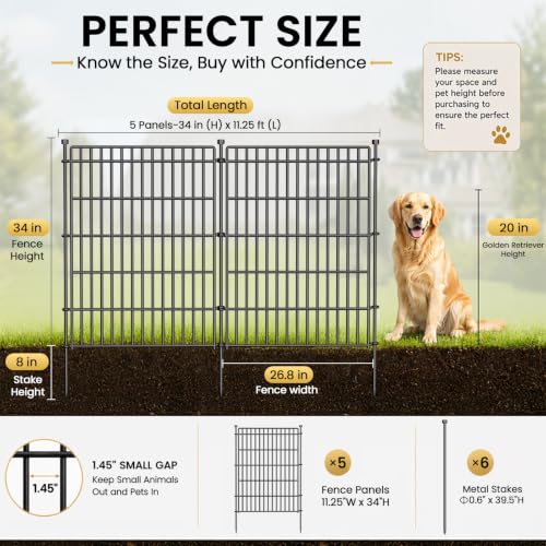 No Dig Garden Fence