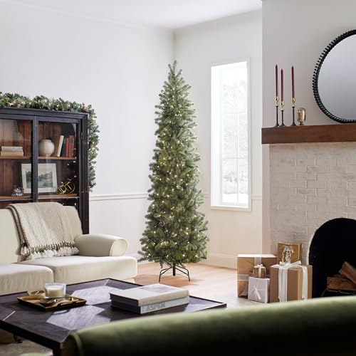 7.5ft Pre Lit Downswept Douglas Fir Christmas Tree