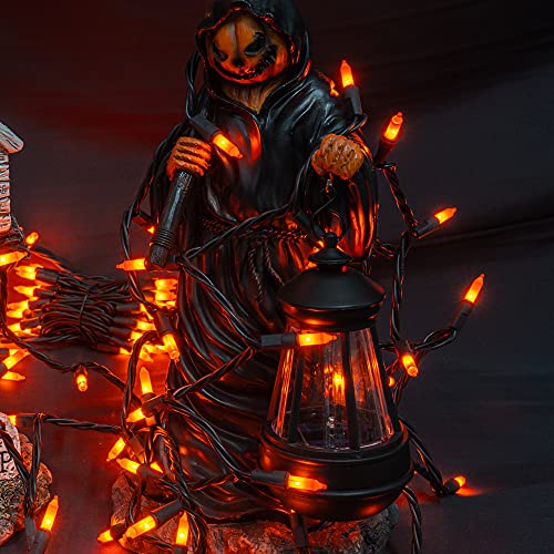 Orange Halloween Mini Lights