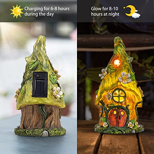 Garden Decor Outdoor Solar Statues