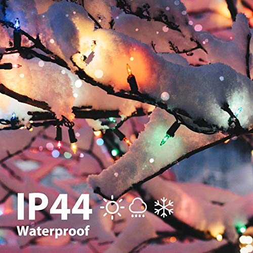 Clear Christmas String Lights 100 Counts 20 Feet Multicolor (20 Foot)