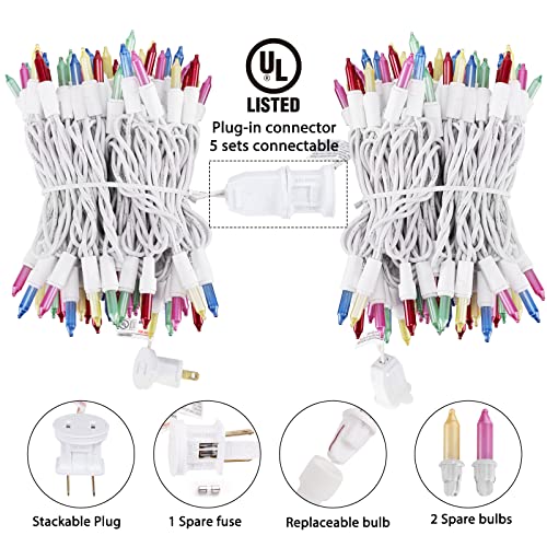 Mini String Lights 100 Count 20 Ft for Easter Decorations