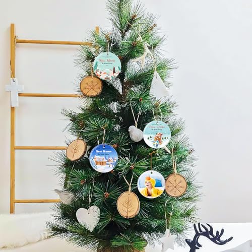 Personalized First Christmas in Our New Home Hanging Ornament 2025