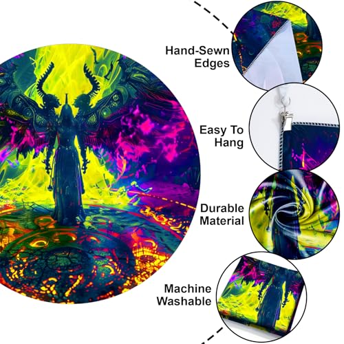 Blacklight Tapestry