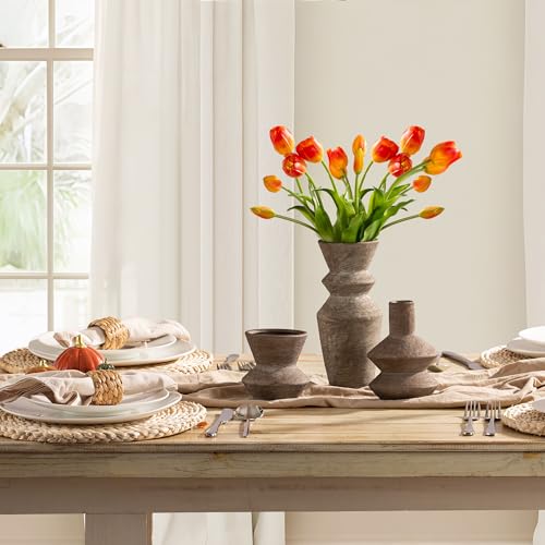 Ceramic Vase Home Table Decor (3 Count)