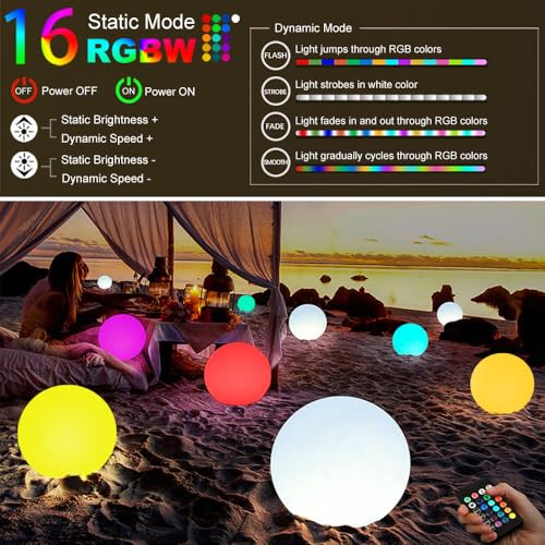 Large Outdoor LED Globe Orb Light