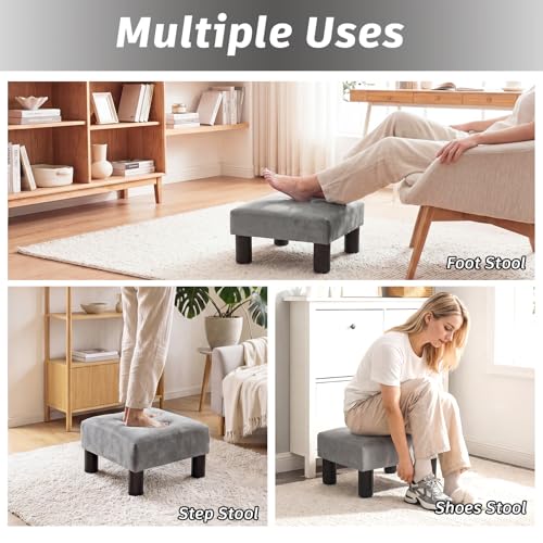 15'' Small Foot Rest Stool Ottoman