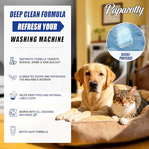 Washing Machine Cleaner Tablets (24 Count)