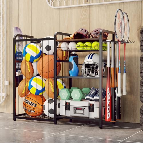 Garage Sports Equipment Organizer