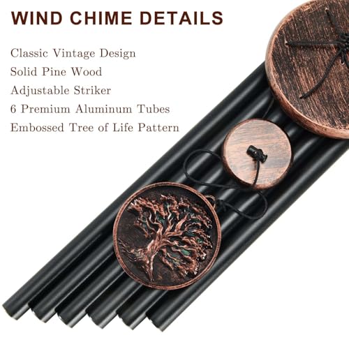34" Tree of Life Wind Chime