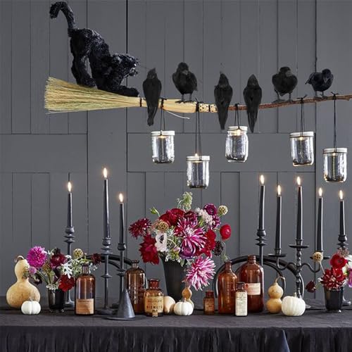 6 Pack Halloween Birds (6 Count)