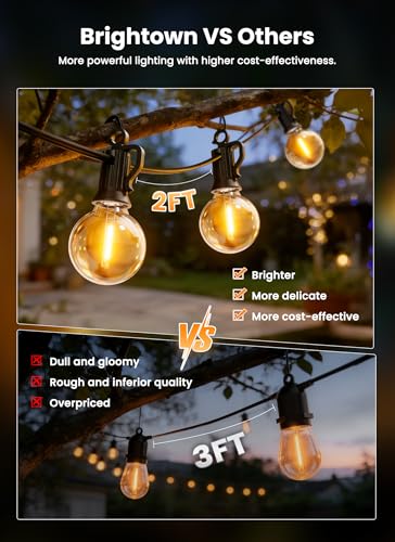 208FT 102LED Solar String Lights Outdoor with Remote & USB Port (208 Foot)
