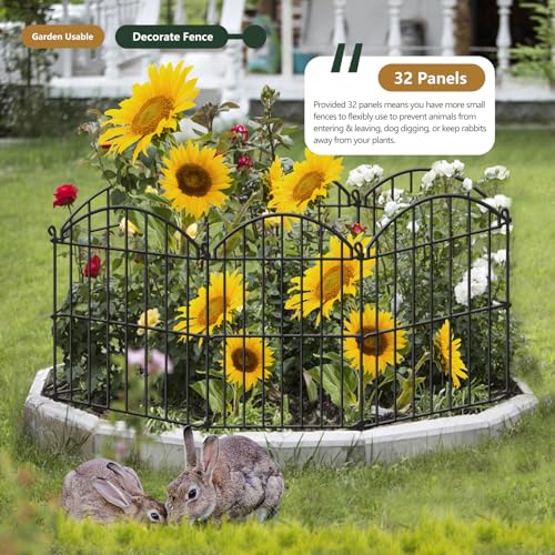 32 Panels Garden Fence (7072 sq inches)