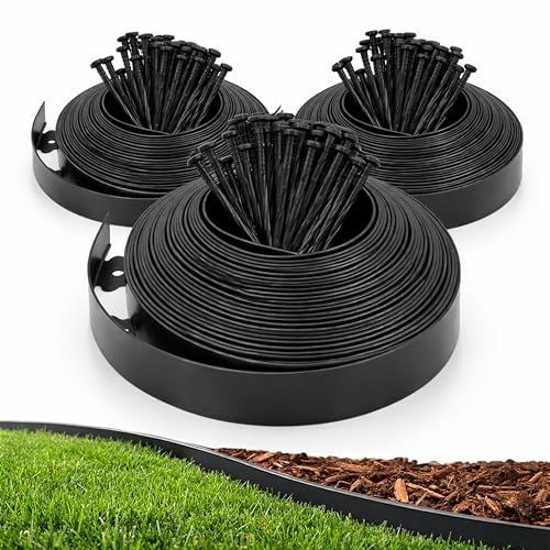 1.5" x100' Landscape Edging Kit with 120 Spikes