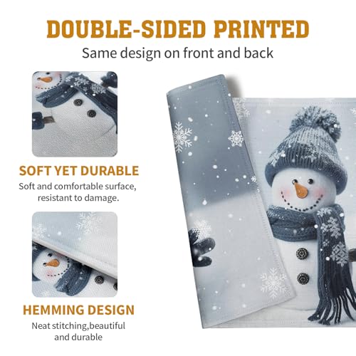 Snowman Placemats Set of 4 (4 Count)