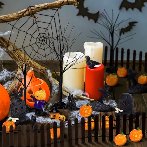 30 Pcs Halloween Village Accessories (30 Count)