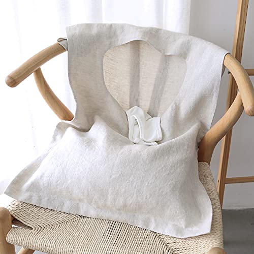 100% Linen Door Hanging Laundry Hamper Bag