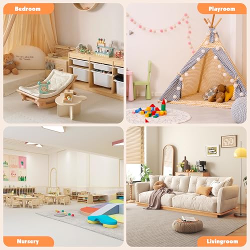 Kids Bookshelf Toy Storage w (6 Count)