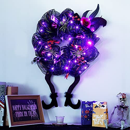 Halloween Front Door Wreath