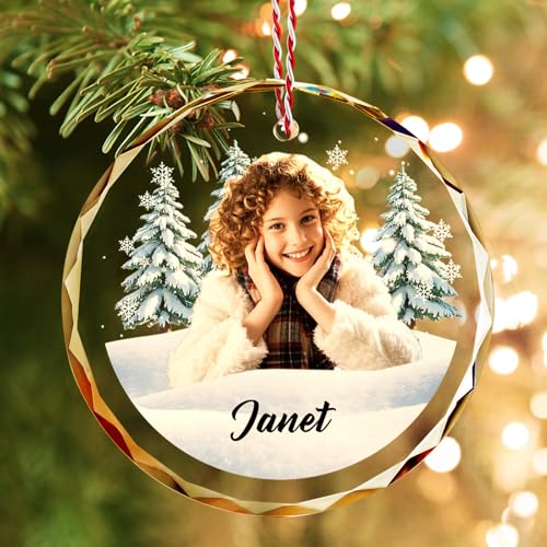 Custom Pet Christmas Ornament with Photo