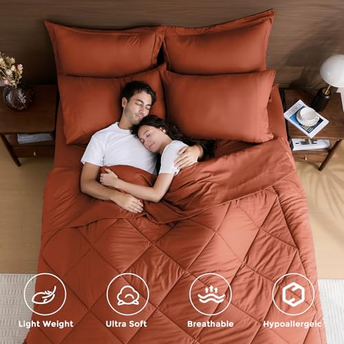 7 Piece California King Comforter Set