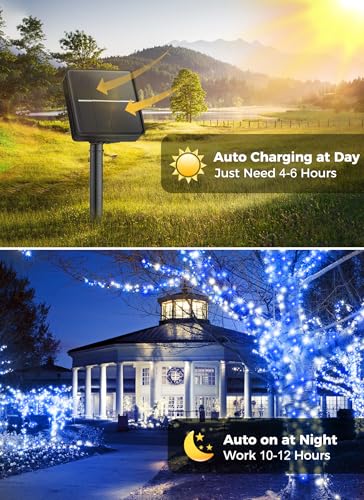 Solar Christmas Lights Outdoor Waterproof (80 Foot)