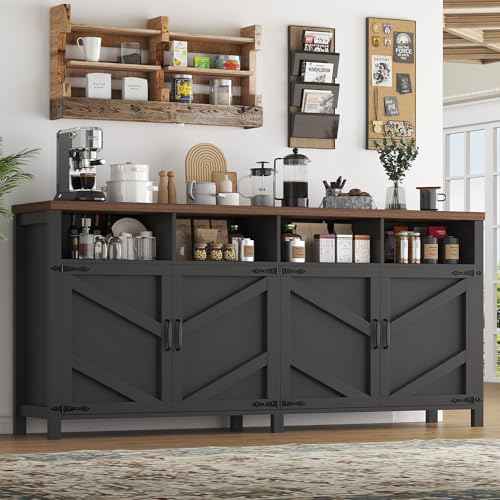 Buffet Sideboard with Storage Farmhouse