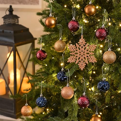 Christmas Tree Decorations Ornament Set (50 Count)