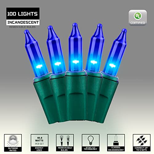 100LIGHTS BLUE Extra (100 Count)