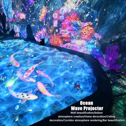 Party Lights Starry Sky Projector Ocean Wave Projector 3 in 1