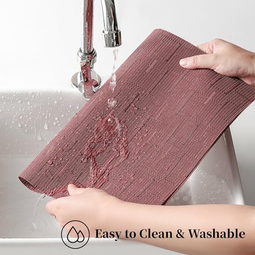 Burgundy Placemats Set of 8 (8 Count)