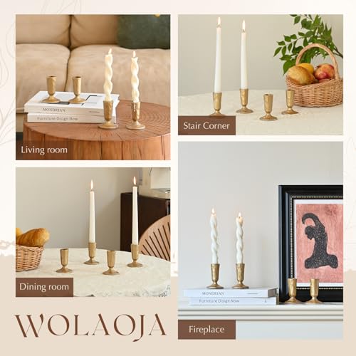 Candle Sticks Holder Decor (4 Count)