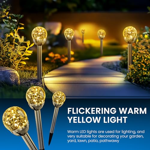 Solar Garden Lights Outdoor (3 Count)