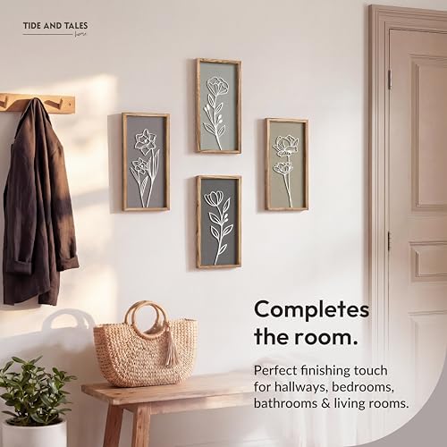 3d Framed Wall Art (4 Count)