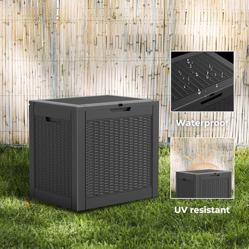 31 Gallon Outdoor Storage Box Waterproof