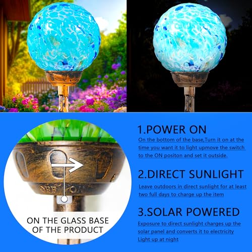 Garden Solar Lights Outdoor (4 Count)