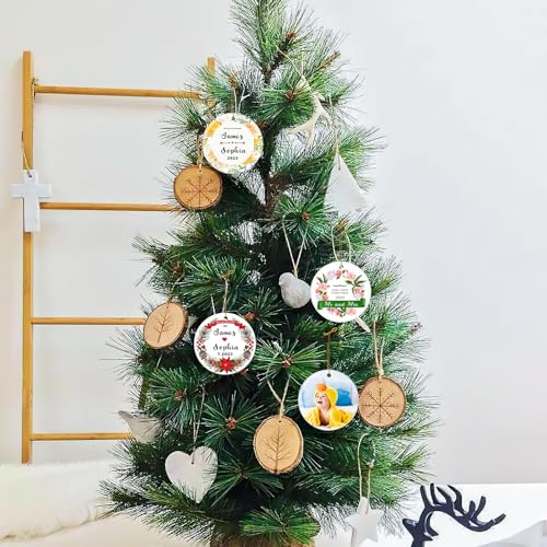 Personalized Our First Christmas Married Ornament 2025