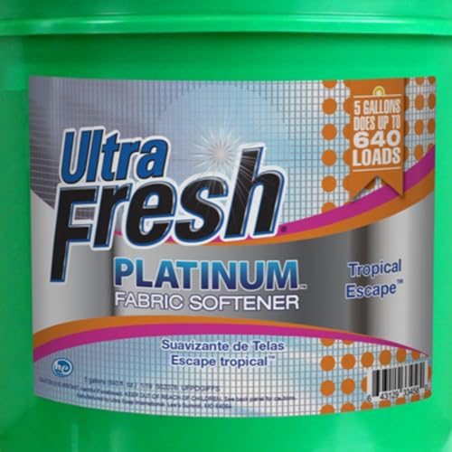 5 Gallon Platinum Fabric Softener for All Machine Types