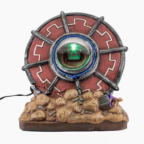 No Landing Zone Alien Theme Spooky Halloween Village Multi
